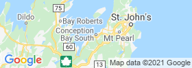 Conception Bay South map